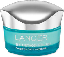 Creme für empfindliche und dehydrierte Haut - Lancer The Method: Nourish Sensitive-Dehydrated Skin