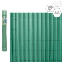 Garden Fence Green PVC 1 x 300 x 100 cm