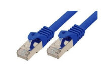 Кабели и разъемы для аудио- и видеотехники shiverpeaks BASIC-S сетевой кабель 3 m Cat7 S/FTP (S-STP) Синий BS75513-B