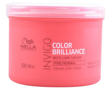 Маски и сыворотки для волос Wella Invigo Color Brilliant Fine Hair Mask Маска для укрепления цвета тонких и нормальных волос 500 мл