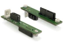 Computer connectors and adapters adapter SATA Slimline &gt; SATA - SATA 7-pin - SATA 7-pin + Molex (4-pin)
