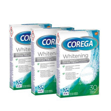 Corega Tabs Whitening 30 St. reinigungstabletten und lösungen unisex Reinigungstabletten 30 St.