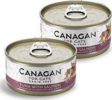 Canagan CANAGAN KOT pusz.75g TUNA WITH SALMON TUŃCZYK / ŁOSOŚ /12