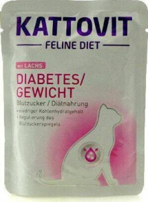 Kattovit KATTOVIT 85g sasz. DIABETES ŁOSOŚ /12