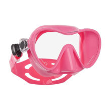 Masks and snorkels for scuba diving