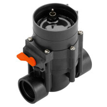 Gardena Irrigation Valve 9 V - Shut-off valve - Sprinkler system - Plastic - Black - Orange - Female - 90°