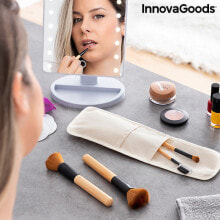 Кисти, спонжи и аппликаторы для макияжа InnovaGoods Lip, Face and Eye Makeup Brush Set Набор кисточек для макияжа губ, глаз и лица