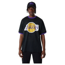 NEW ERA 60357111 NBA Team Logo Mesh Los Angeles Lakers Short Sleeve T-Shirt