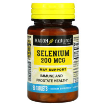 Mason Natural, Selenium, 200 mcg, 60 Tablets