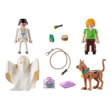 Children's play sets and figures made of wood pLAYMOBIL 70287 Scooby-doo! Scooby And Shaggy With Ghost