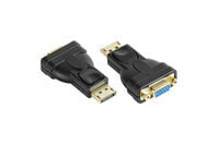 DP-AD12 - DisplayPort - VGA (D-Sub) - Black