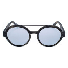 Женские солнцезащитные очки солнечные очки унисекс круглые Italia Independent 0913-BHS-071 (51 mm) Коричневый