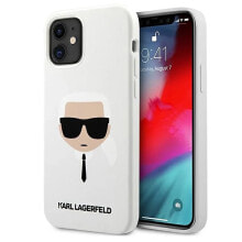 KARL LAGERFELD Klhcp12Sslkhwh iPhone 12 Mini 5.4 Silicone Karl`S Head phone case