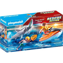 PLAYMOBIL Shark attack rescue action