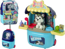 Educational play sets and action figures for children