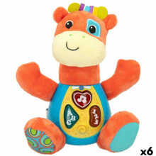 Soft toy with sounds Winfun Giraffe 18 x 19 x 8,5 cm (6 Units)