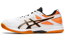 Asics Gel-Task 2 低帮舒适排球鞋 白橘 / Кроссовки Asics Gel-Task 2 1071A037-104