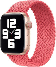 Apple APPLE PASEK APPLE WATCH 3H890ZM/A BRAIDED SOLO LOOP 40MM SIZE 5 PINK PUNCH ORYGINALNA PLOMBA standard