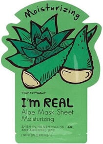 Aktive Feuchtigkeisspendende Gesichtsmaske - Tony Moly I'm Real Aloe