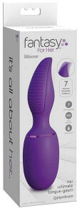 Silikon-Auflegevibrator mit flexibler Zunge lila - PipeDream Ultimate Tongue-Gasm