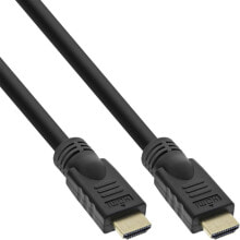 InLine HDMI/HDMI, 10 m HDMI кабель HDMI Тип A (Стандарт) Черный 17510P