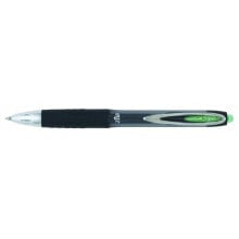 Liquid ink pen Uni-Ball Rollerball Signo UM-207 Green 0,4 mm (12 Pieces)