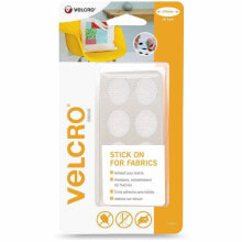 Velcro VEL-EC60412 текстильная застёжка-липучка Белый 8 шт
