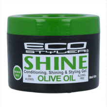 Гели и лосьоны для укладки волос eco Styler Shine Gel Olive Oil Гель для укладки с оливковым маслом, придающий блеск волосам 89 мл