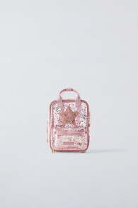 Mini embellished backpack