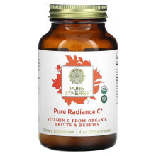 Витамин С pure Synergy, Pure Radiance C, витамин C в порошке, 120 г (4 унции)