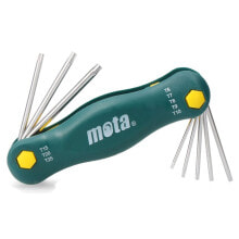 Купить рожковые, накидные, комбинированные ключи MOTA: MOTA LR81 Set Of Torx Razor Keys