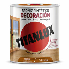 Synthetic varnish Titanlux m11100314 Decoration Satin finish Walnut 250 ml