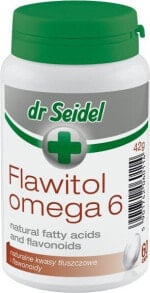 Витамины и добавки для кошек и собак Dr Seidel FLAWITOL 60tabl. OMEGA-6