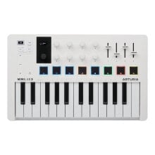 Synthesizers, pianos and MIDI keyboards