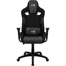 Gaming Chair Aerocool COUNT AeroSuede 180º Black