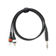 MUSIC STORE Insert Cable Jack/RCA 1 m 2x RCA To Stereo Jack