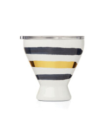 Lenox blue Bay Ikat Pattern Stainless Steel Cocktail Tumbler