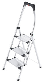 Лестницы и стремянки hailo LivingStep Comfort Plus Лестница-стремянка (со ступенями) Алюминий, Черный 4303-301