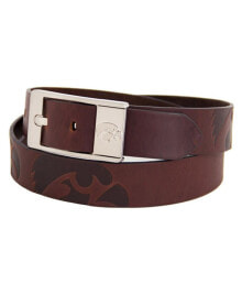 Купить мужские ремни и пояса Eagles Wings: Men's Iowa Hawkeyes Brandish Leather Belt - Brown