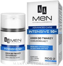 Regenerierende Gesichtscreme - AA Men Advanced Care Intensive 50+ Face Cream Rebuilding