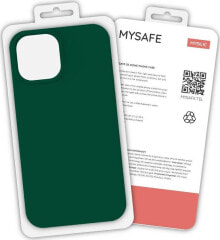 Mysafe MYSAFE ETUI SILIKONOWE SAMSUNG GALAXY S21 PLUS CIEMNOZIELONY PUDEŁKO