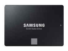 Внутренние твердотельные накопители (SSD) Внутренний твердотелый накопитель (SSD) Samsung 870 EVO 2000 GB Черный MZ-77E2T0B/EU