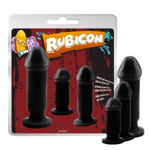 Плаг или анальная пробка CHISA Kit 3 Butt Plug Evil Dark