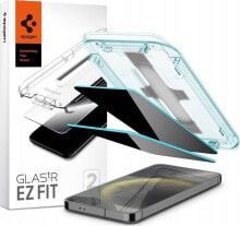 Spigen Spigen GLAS.TR ”EZ FIT” 2-pak do Apple iPhone 16 Pro Max Privacy