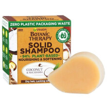 Шампуни для волос garnier Botanic Therapy Coconut &amp; Macadamia Solid Shampoo Увлажняющий твердый шампунь с маслами кокоса и макадамии для сухих волос 60 г