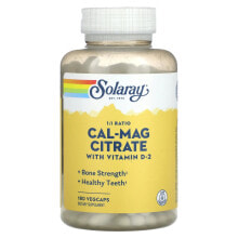 Cal-Mag Citrate with Vitamin D-2, 90 VegCaps