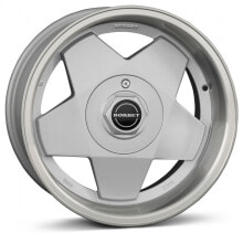 Колесный диск литой Borbet A silver rim polished 7x15 ET35 - LK5/120 ML72.5