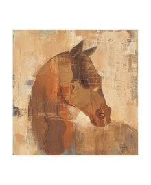 Trademark Global albena Hristova Spirit Horse Beige Canvas Art - 19.5