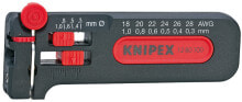 Инструменты для работы с кабелем Съемник изоляции Knipex 12 80 100 SB Mini KN-1280100SB