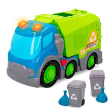 Игрушечные машинки и техника для мальчиков игрушечная машинка Color Baby Мусоровоз со светом и звуком
